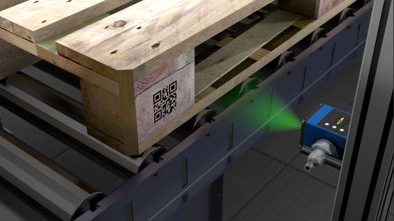 Codigo QR en estibas inteligentes Central de Maderas