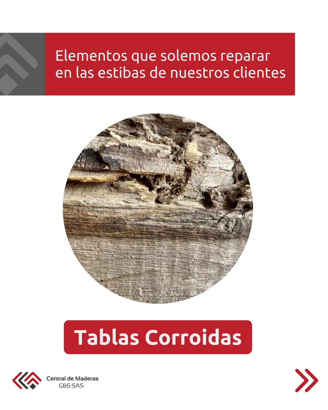 Reparación de Estibas