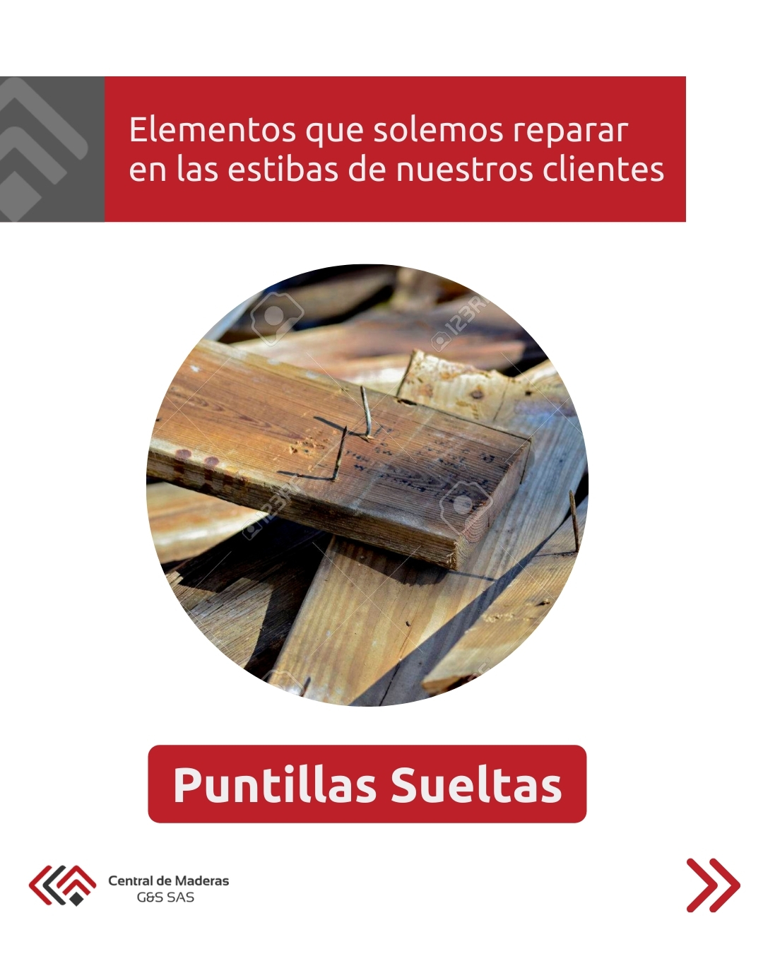 Reparación de Estibas